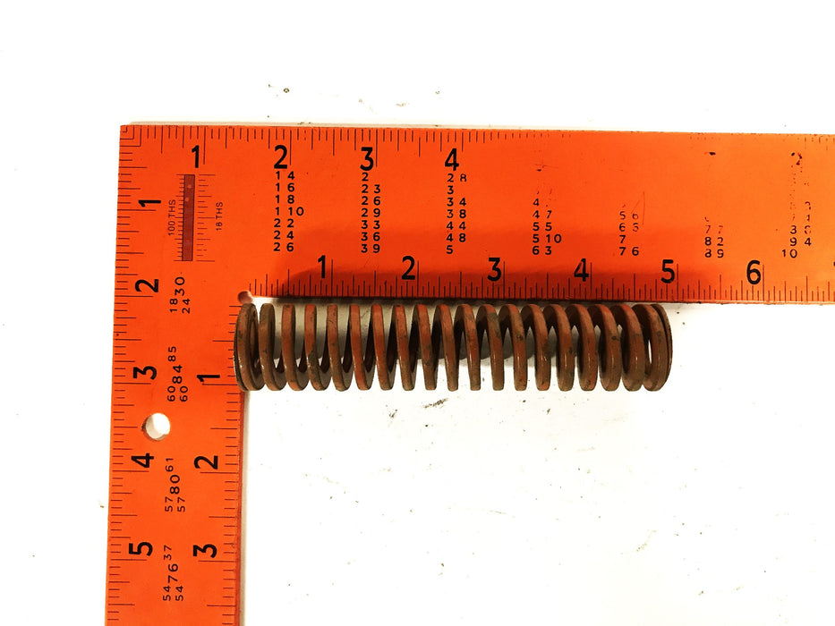 Unbranded Brown 25mm x 114mm Compression Spring [Lot of 7] NOS