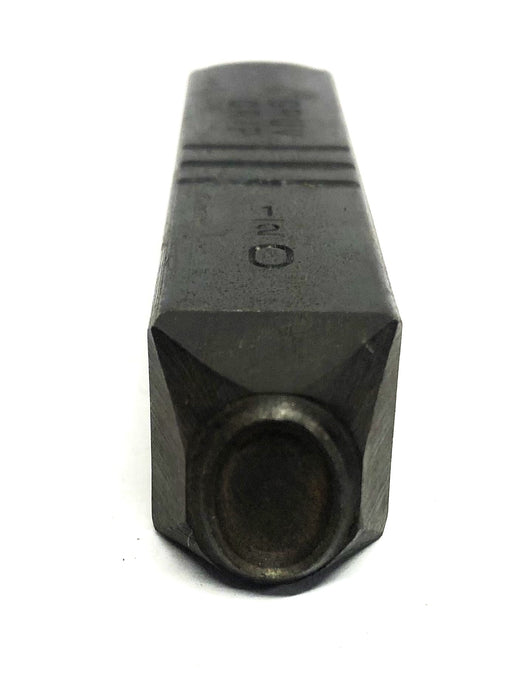Gruv Grip 1/2 Inch Metal Stamp O USED