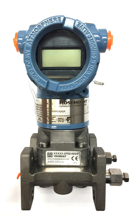 Rosemount 3051C Pressure Transmitter w/o Hardware 3051CD2F04B2AM5K5H4RL6Q4Q8 NOS