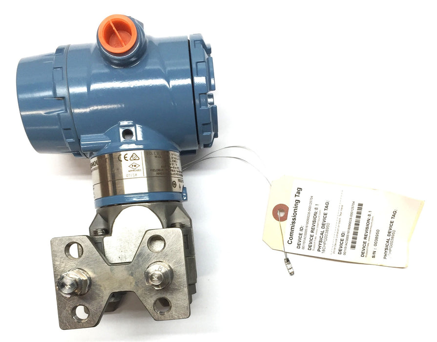 Rosemount 3051C Pressure Transmitter w/Hardware 3051CD2F04B2AM5K5H4RL6Q4Q8 NOS