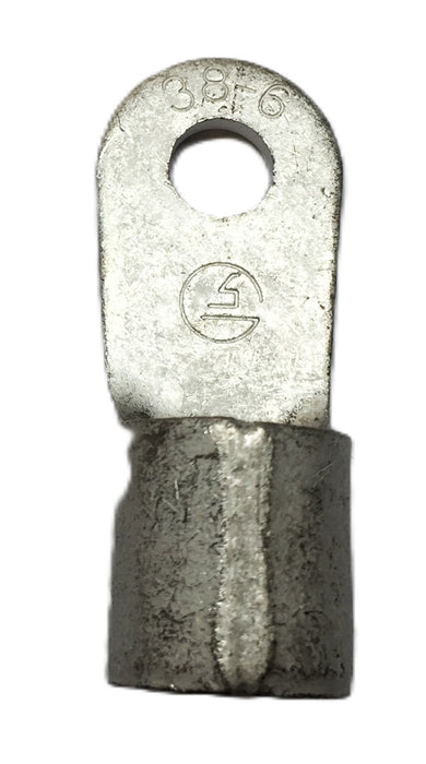 Unbranded 2G Non-Insulated 1/4" Connector [Lot of 100] RING-2-1/4-NINS(38-6) NOS