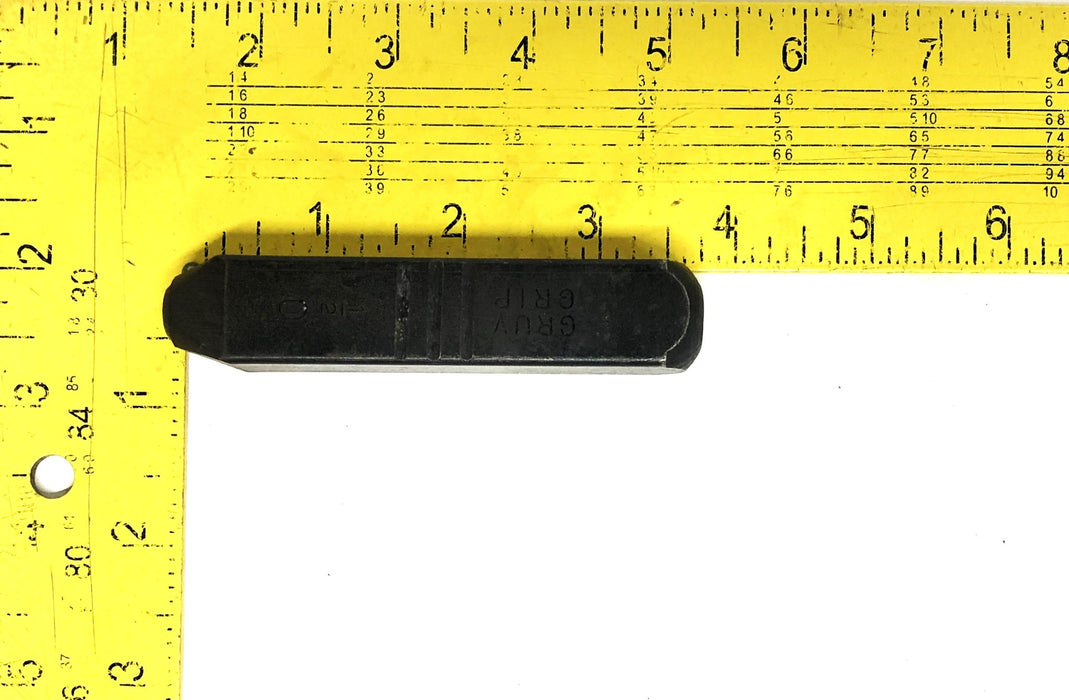 Gruv Grip 1/2 Inch Metal Stamp O USED