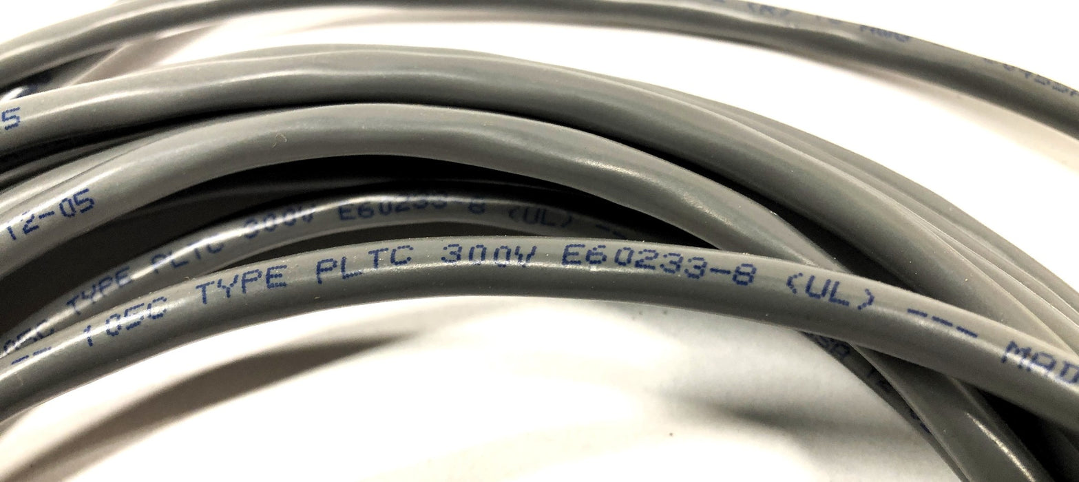 Carol 18AWG 105C Type PLTC 300V Cable W/ Connectors C0455A (E60233-8,1554A01)NOS