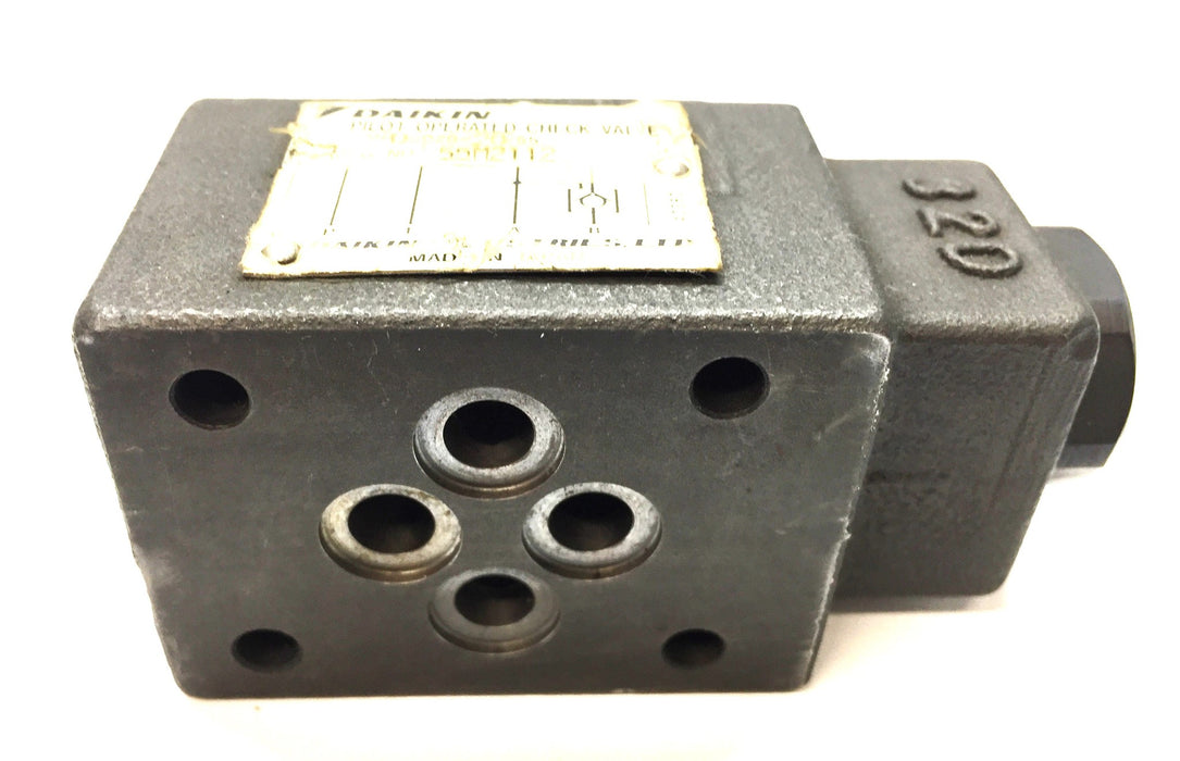 Daikin Pilot Operated Check Valve MPD-02B-20-55 USED