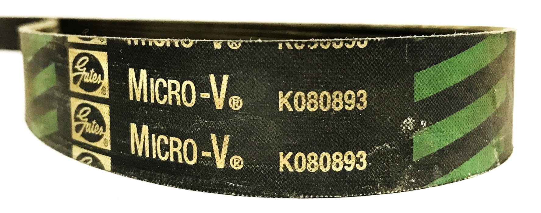 Gates Green Stripe Micro-V Serpentine Belt K080893 NOS