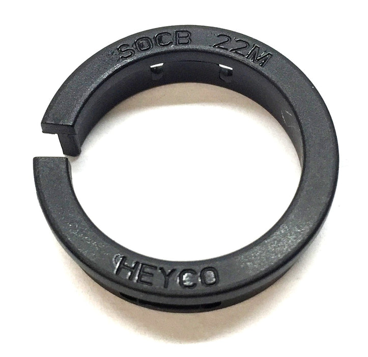 Heyco 22MM Black SOCB Snap Bushing 2945-P [Lot of 80] NOS