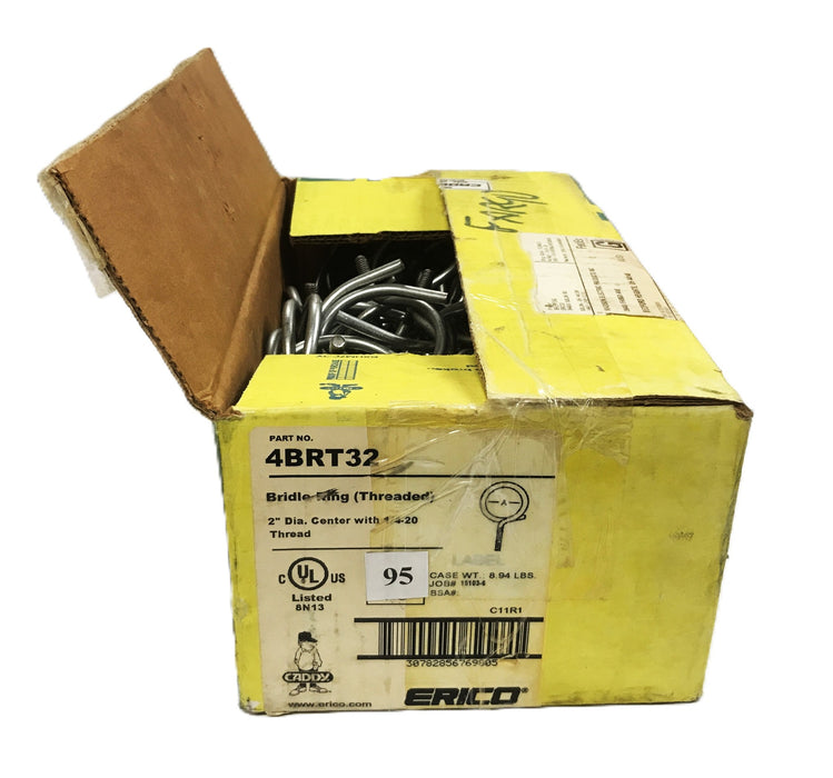 Erico Caddy 2 inch Steel Bridle Ring 4BRT32 [Lot of 95] NOS