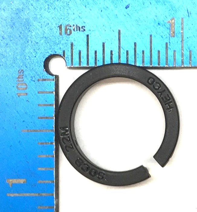 Heyco 22MM Black SOCB Snap Bushing 2945-P [Lot of 80] NOS