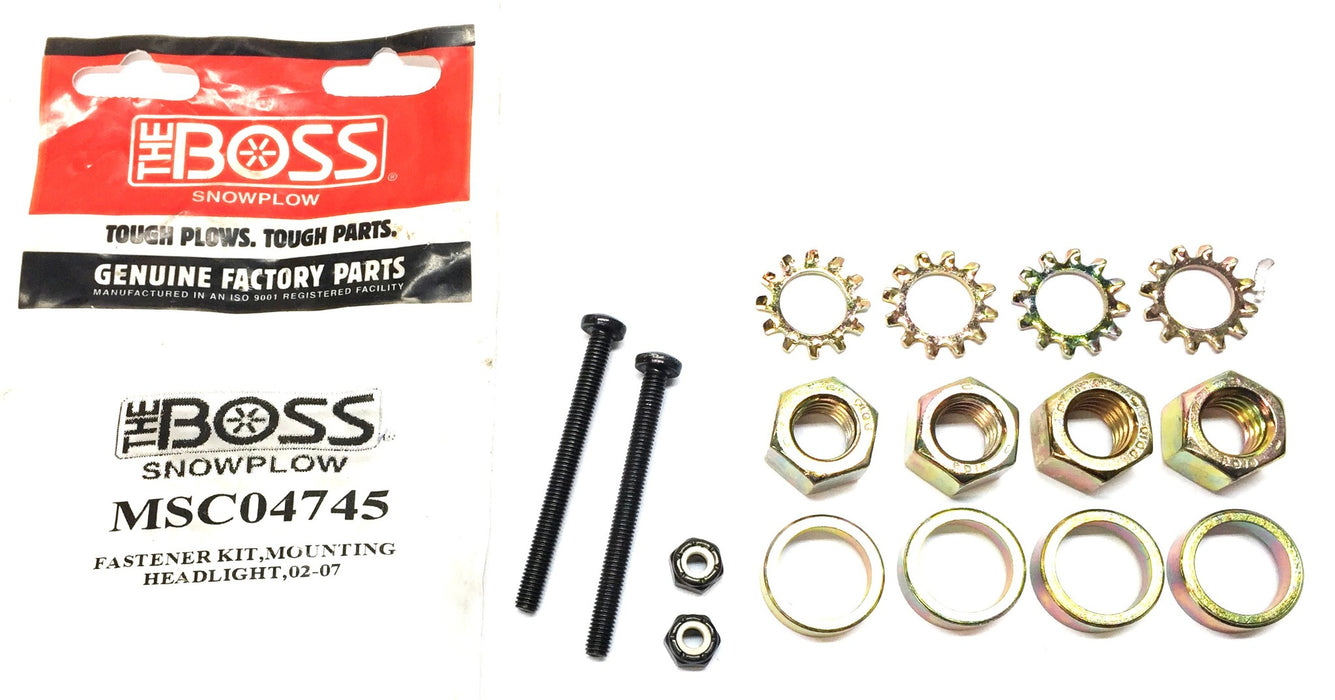 The Boss Headlight Mounting Fastener Kit MSC04745 NOS
