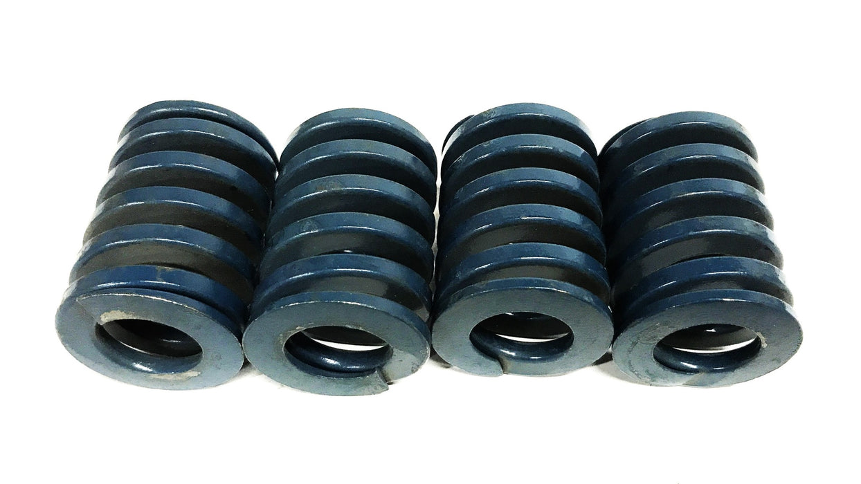 Unbranded Blue 37mm x 50mm Compression Spring [Lot of 4] NOS