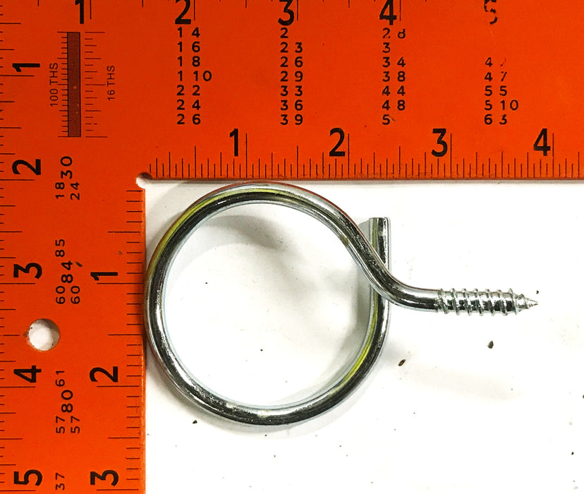 Erico Caddy Steel Bridle Ring Wood Screw 4BRT32WS [Lot of 175] NOS