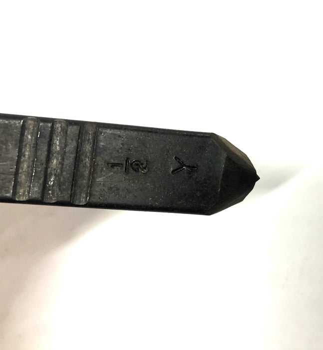Unbranded 1/2 Inch Metal Stamp Y USED