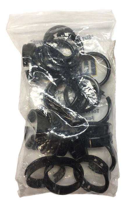 Heyco OCB 1500 Black Snap Bushing 2883-P [Lot of 23] NOS