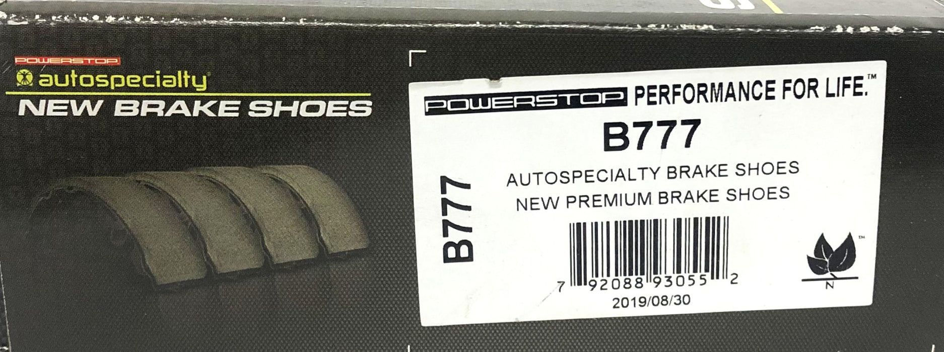 PowerStop Brake Shoes B777 NOS