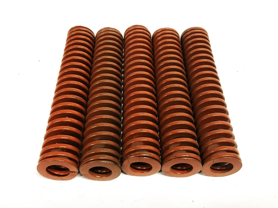 Unbranded Brown 23mm x 124mm Compression Spring [Lot of 5] NOS