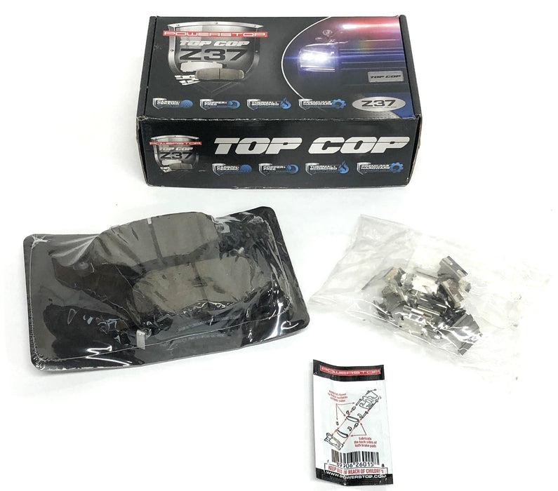 PowerStop Extreme Carbon Fiber Brake Pads Z37-1612 NOS