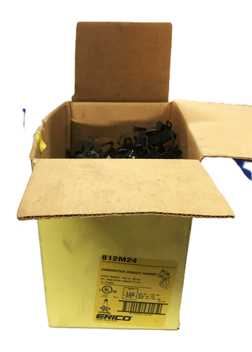 Erico Caddy Combination Conduit Hanger 812M24 [Lot of 90] NOS