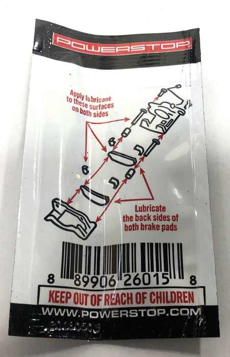 PowerStop Extreme Carbon Fiber Brake Pads Z37-1612 NOS