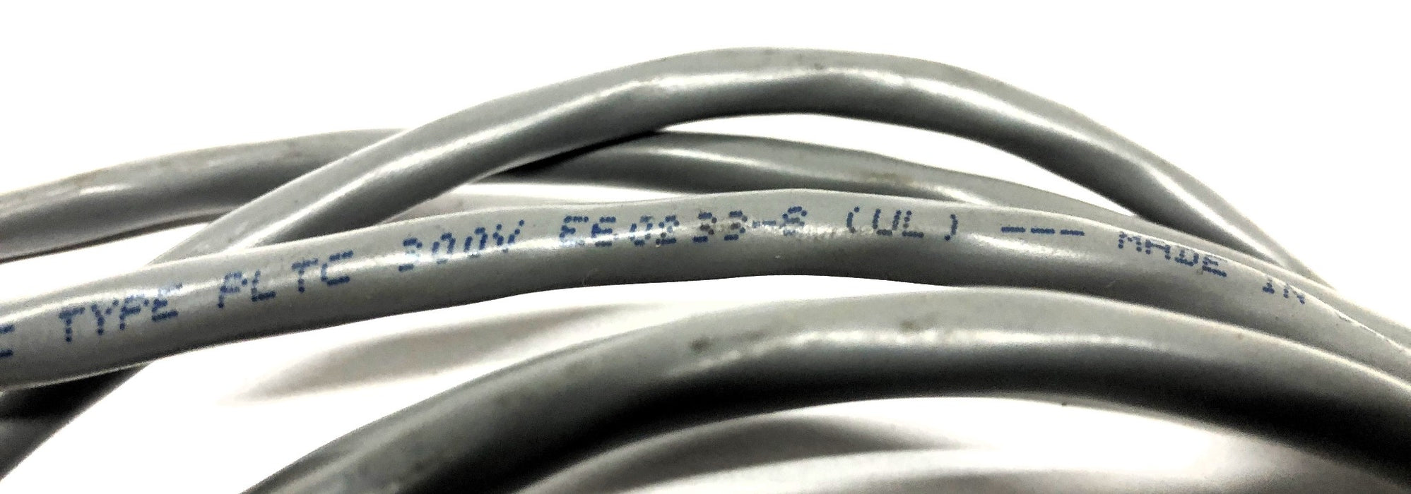 Carol 18AWG 105C Type PLTC 300V Cable W/ Connector C0455A (E60233-8) NOS