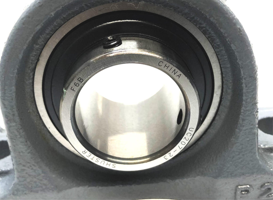 Shuster Pillow Block Mounted Bearing UCP207-23 NOS