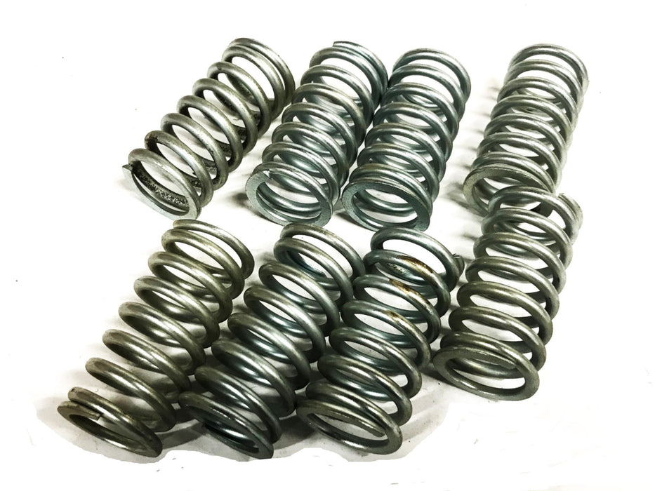 Unbranded Zinc-Plated 35mm x 65mm Compression Spring [Lot of 8] NOS