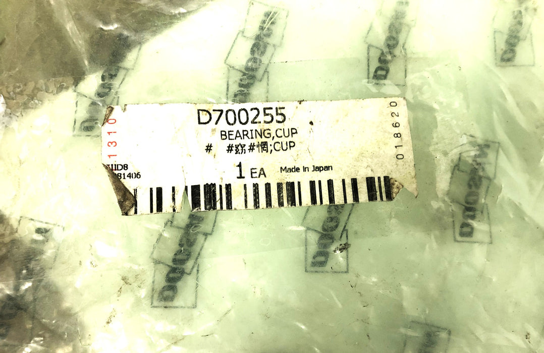 Doosan NTN Bearing Cup D700255 (4T-JLM710910) NOS
