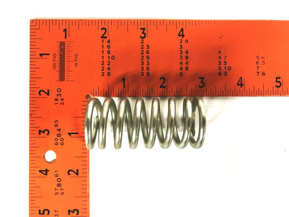 Unbranded Zinc-Plated 35mm x 65mm Compression Spring [Lot of 8] NOS