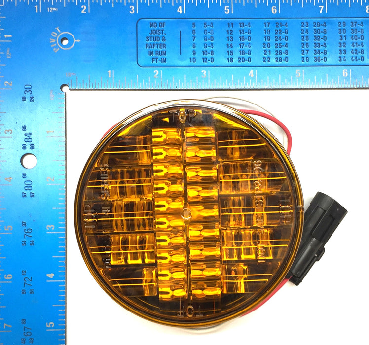 Dialight Series 41 4" Amber Tail/Turn Light Assembly 41133AB NOS