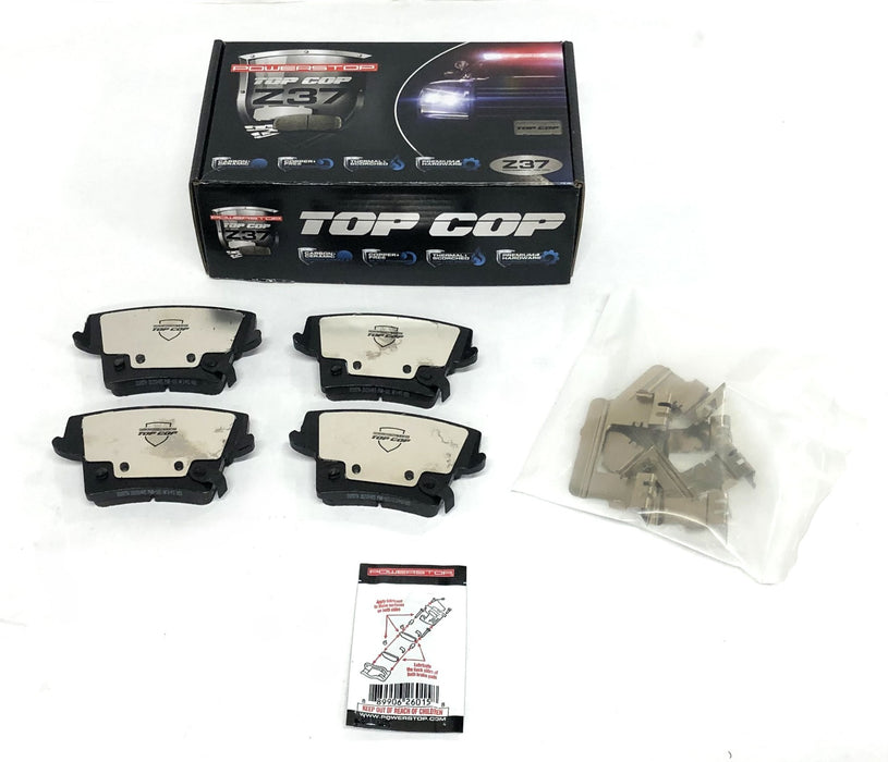 PowerStop Extreme Carbon Fiber Brake Pads Z37-1057A NOS