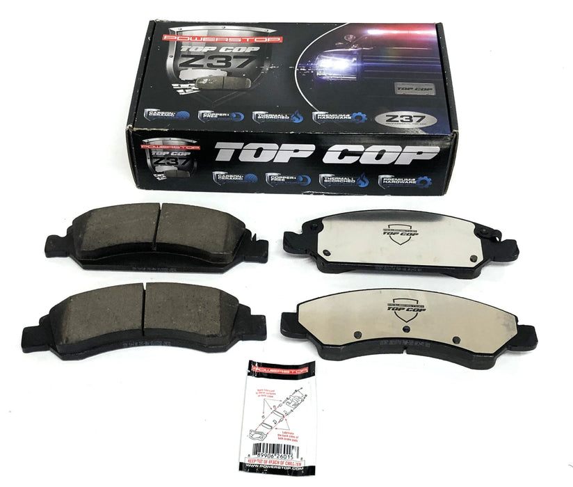PowerStop Extreme Carbon Fiber Brake Pads Z37-1367 NOS
