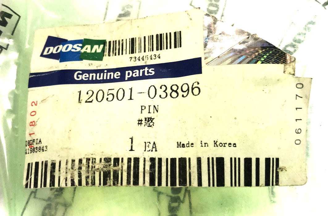 Doosan Pin 120501-03896 NOS