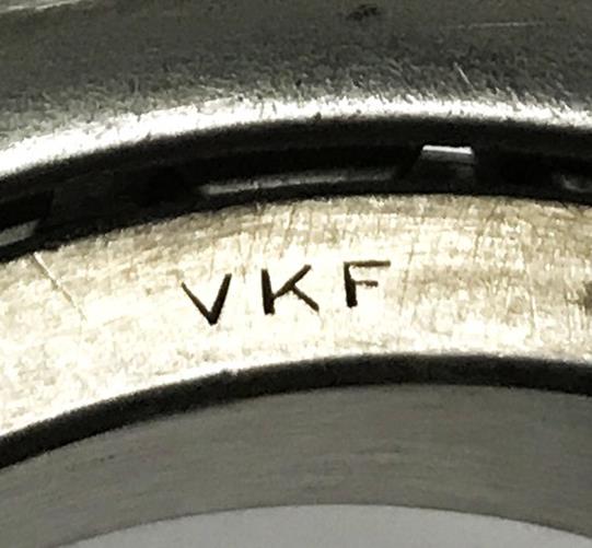 VKF Tapered Roller Bearing Cone 2K-496 NOS