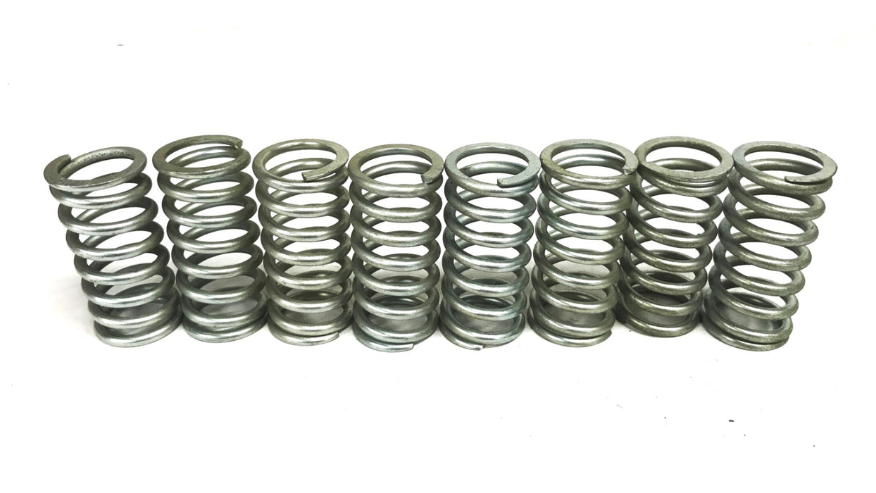 Unbranded Zinc-Plated 30mm x 65mm Compression Spring [Lot of 8] NOS