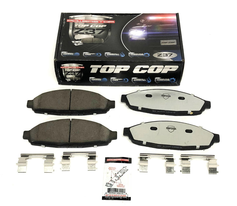 PowerStop Extreme Carbon Fiber Brake Pads Z37-931 NOS