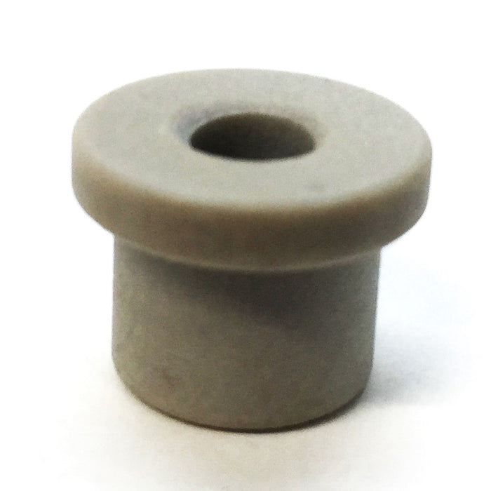 12mm(H)x 12mm(L)x 15mm(Flange dia.)x 5mm(I.D) Teflon Bushing [Lot of 10] NOS