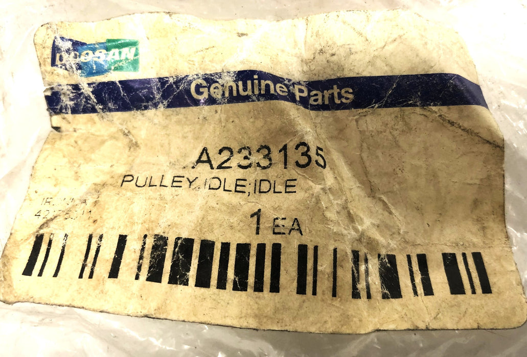 Doosan Idle Pulley A233135 NOS