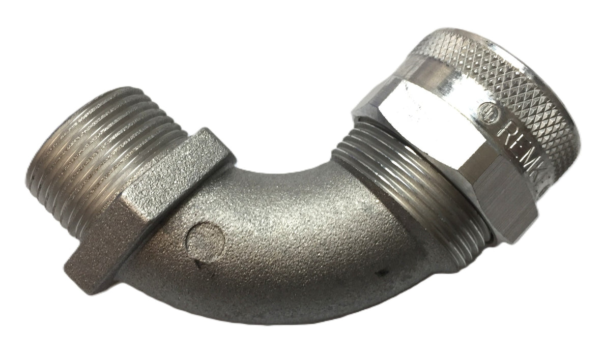 Remke 3/4"NPT Natural Aluminum Cord Grip RSR-9210 NOS
