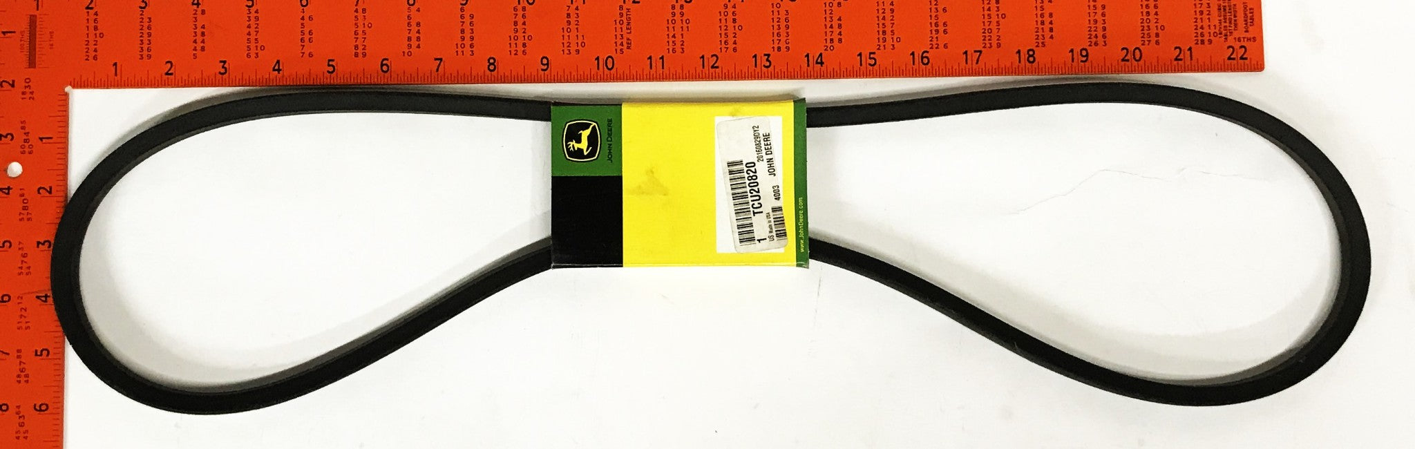 John Deere Blower Drive V-Belt TCU20820 NOS