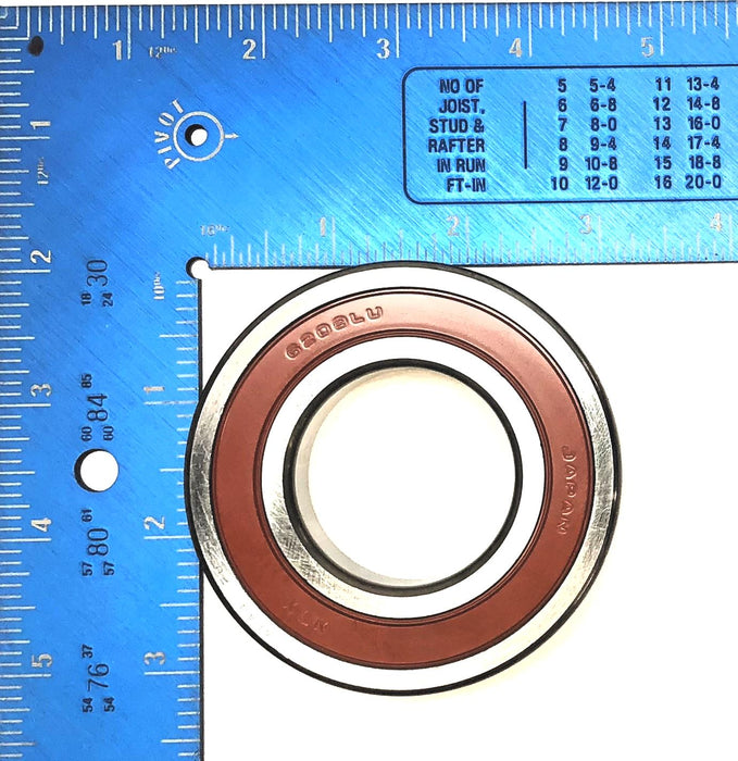 NTN Single Row Radial Ball Bearing 6208LLUC3/EM (6208LLUC3/L627) [Lot of 2] NOS