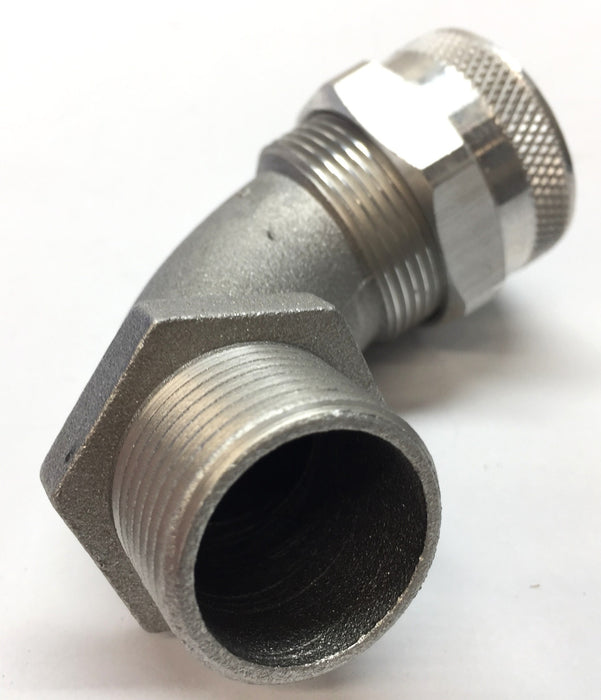 Remke 3/4"NPT Natural Aluminum Cord Grip RSR-9210 NOS