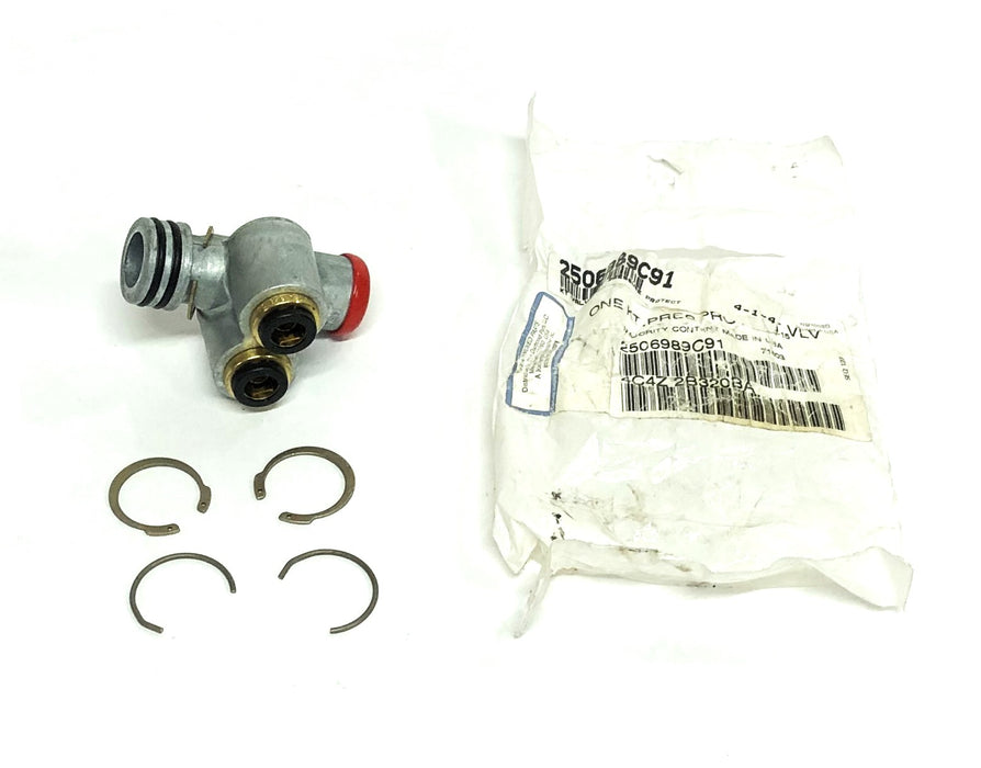 International/Ford Pressure Protection Valve 2506989C91 (4C4Z-2B320BA) NOS