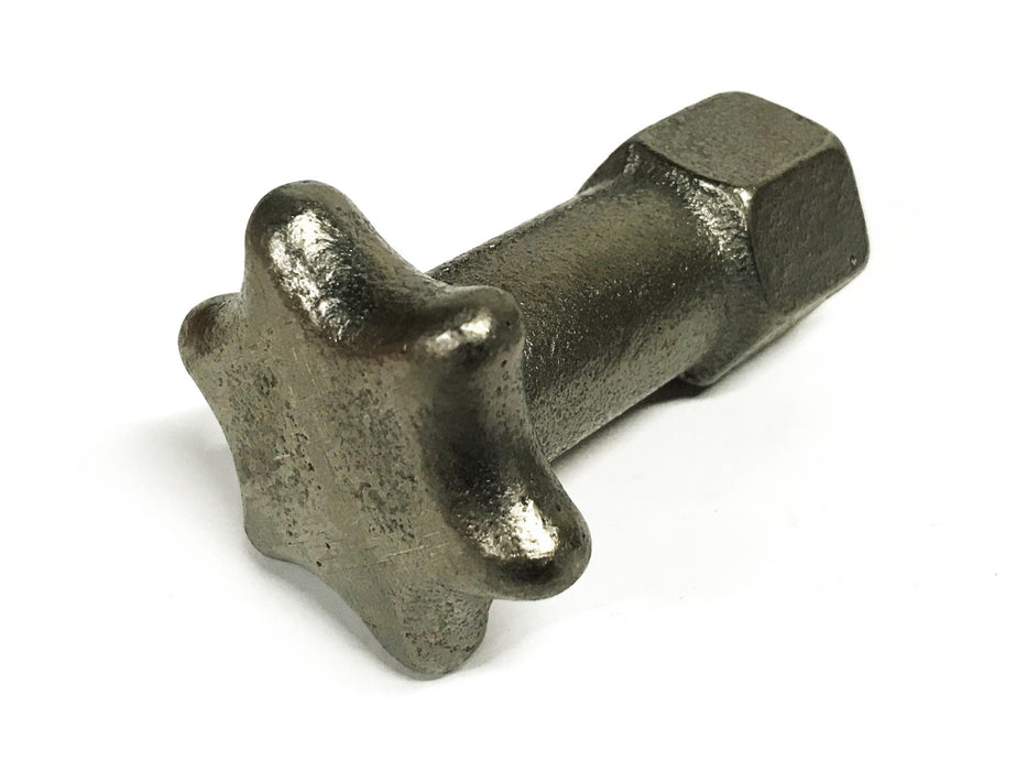 Reid Select Iron Blank Lobed Knob KL-1 [Lot of 2] NOS