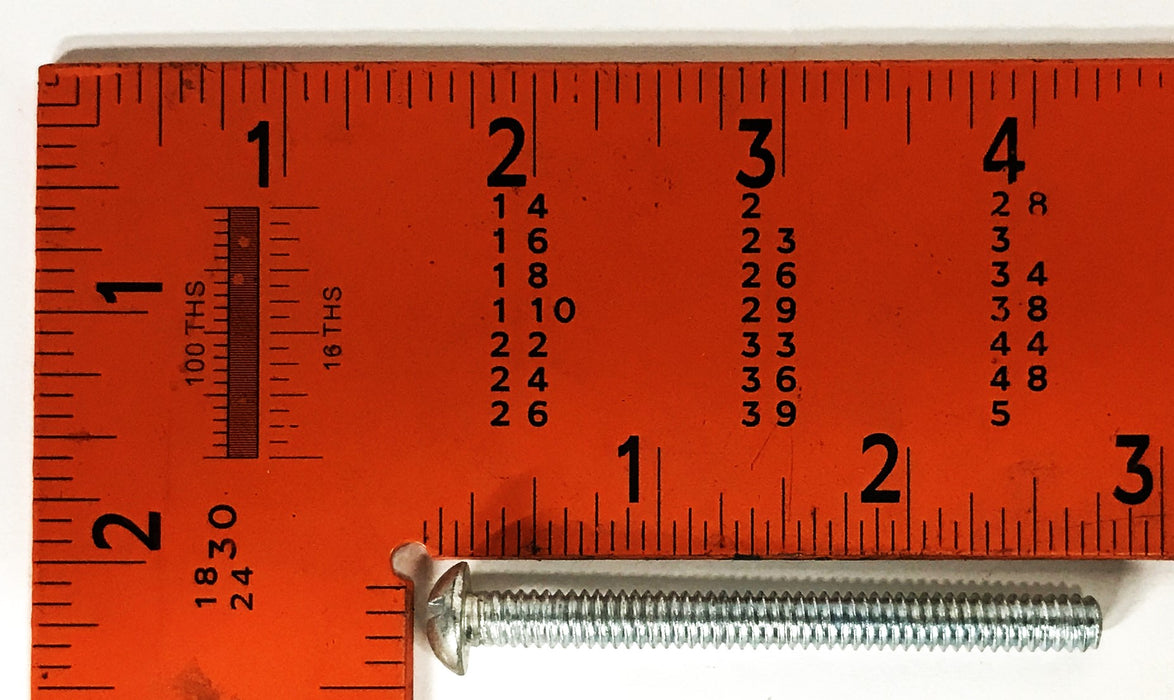 Unbranded 1/4-20 x 2-1/2 Slotted Round Head Machine Screw [Lot of 35] NOS