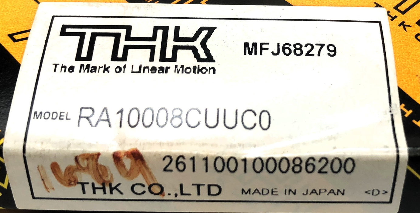 THK Crossed Roller Bearing RA10008CUUC0 NOS