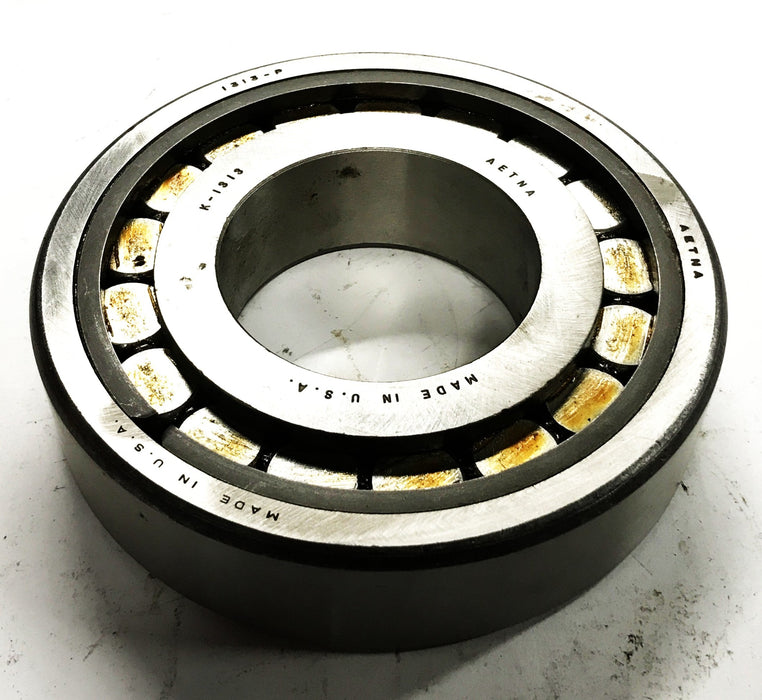 Aetna Cylindrical Roller Bearing with Inner and Outer Rings 1313-P/K-1313 NOS