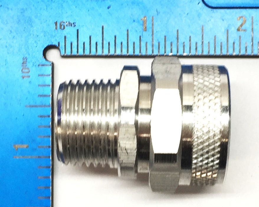 Remke Natural Aluminum Cord Grip 1/2" NPT Case (30pcs) RSR-100-W NOS