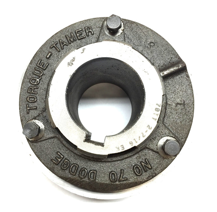 Dodge Torque-Tamer 70 X 2-7/16 KS Finished Bore Overload Clutch 096016 NOS