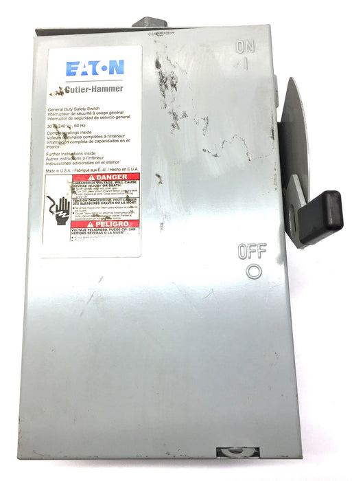 Eaton/Cutler-Hammer General Duty Safety Switch DG321NRB NOS
