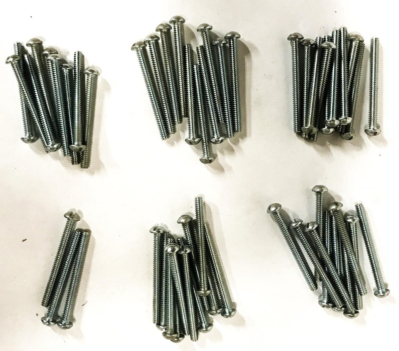 Unbranded 10-24 x 2 Slotted Round Head Machine Screws [Lot of 50] NOS
