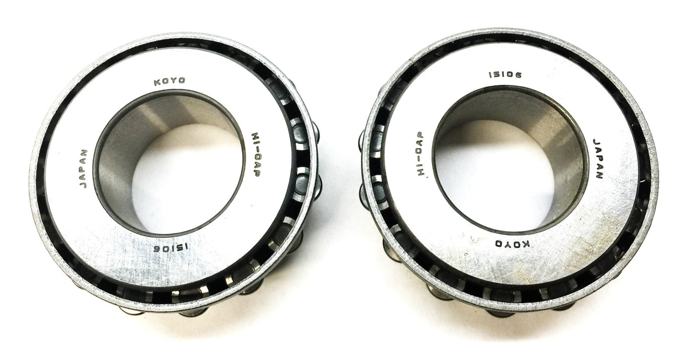 Koyo Tapered Bearing 15106 [Lot of 2] NOS